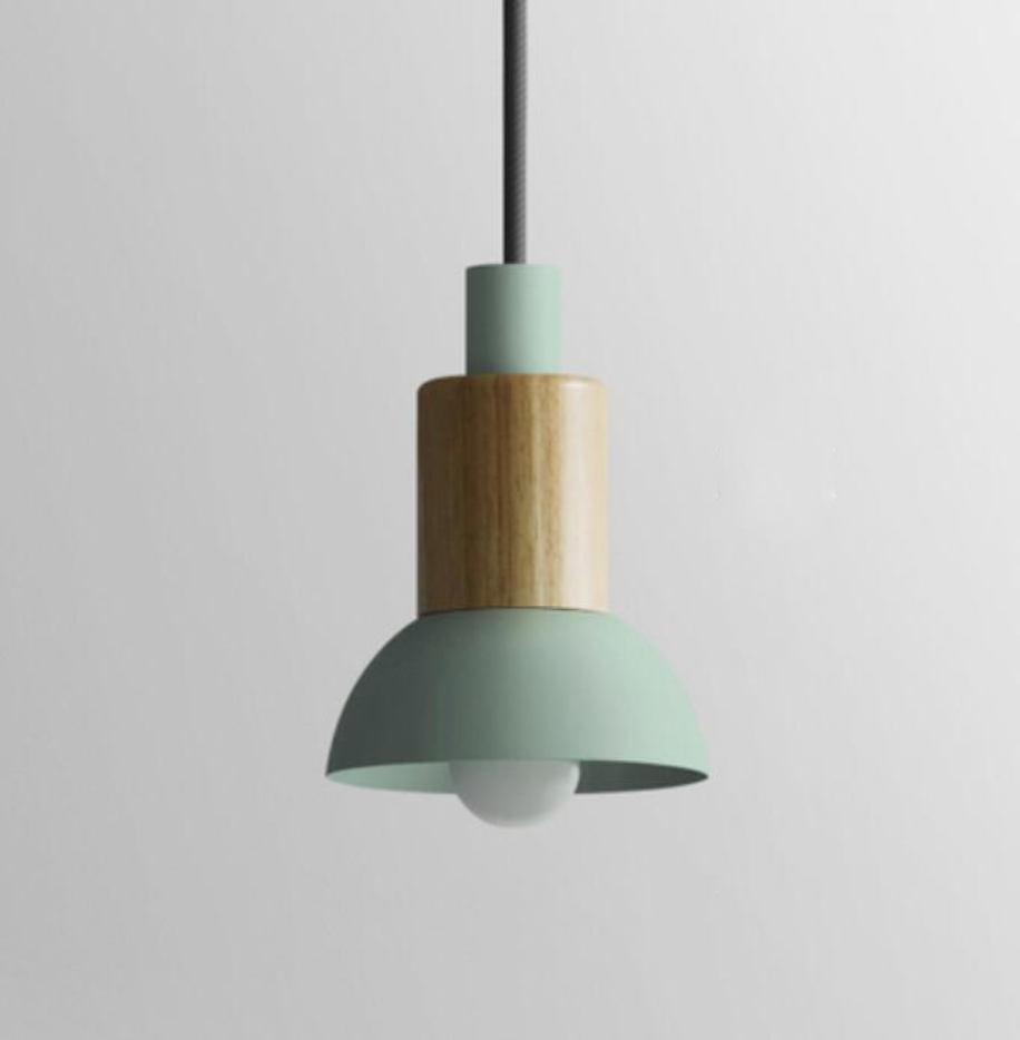 Astrid Metal & Wood Pendant Lights