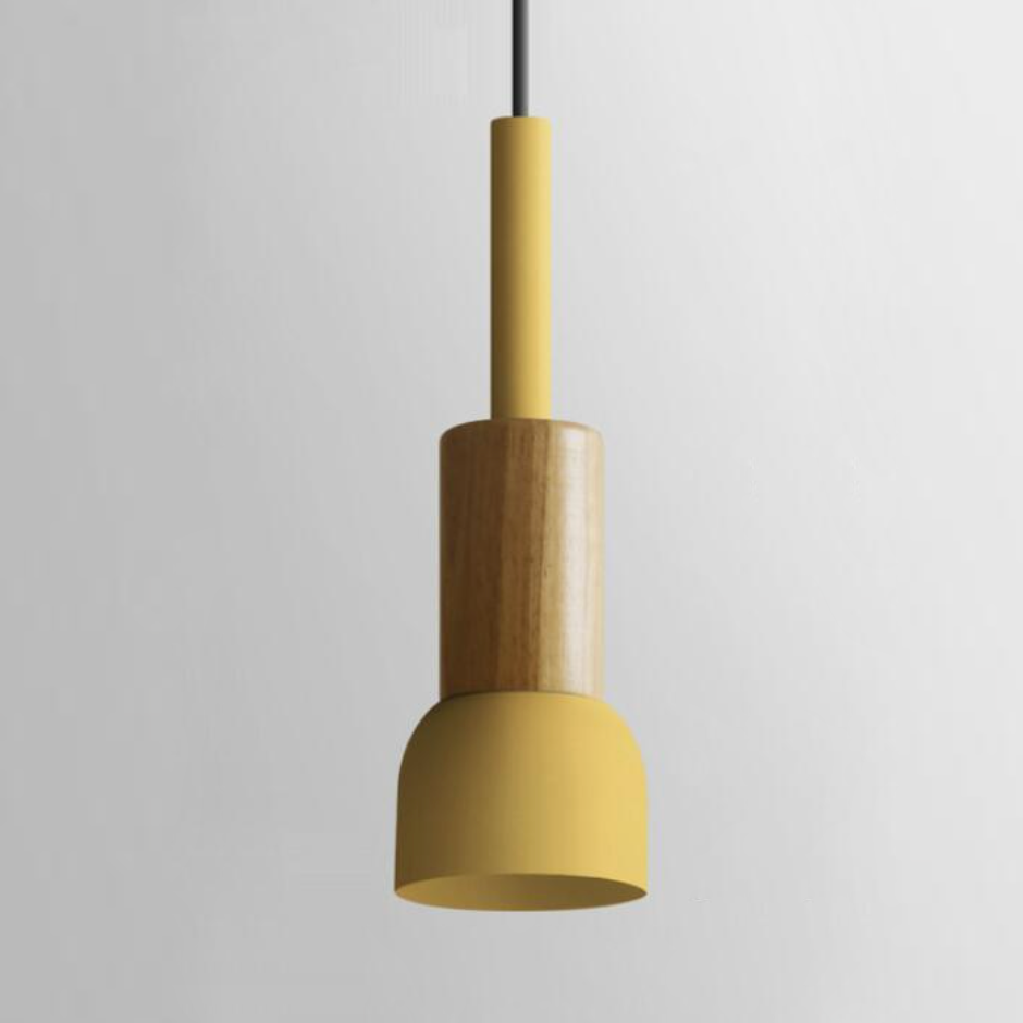 Astrid Metal & Wood Pendant Lights