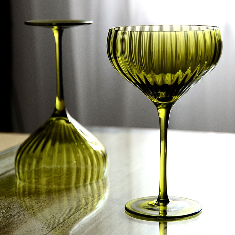 Vintage Retro Cocktail Glass