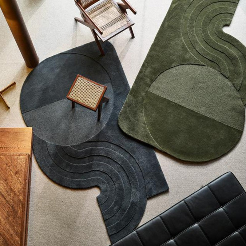 Unique Irregular Shaped  Rug