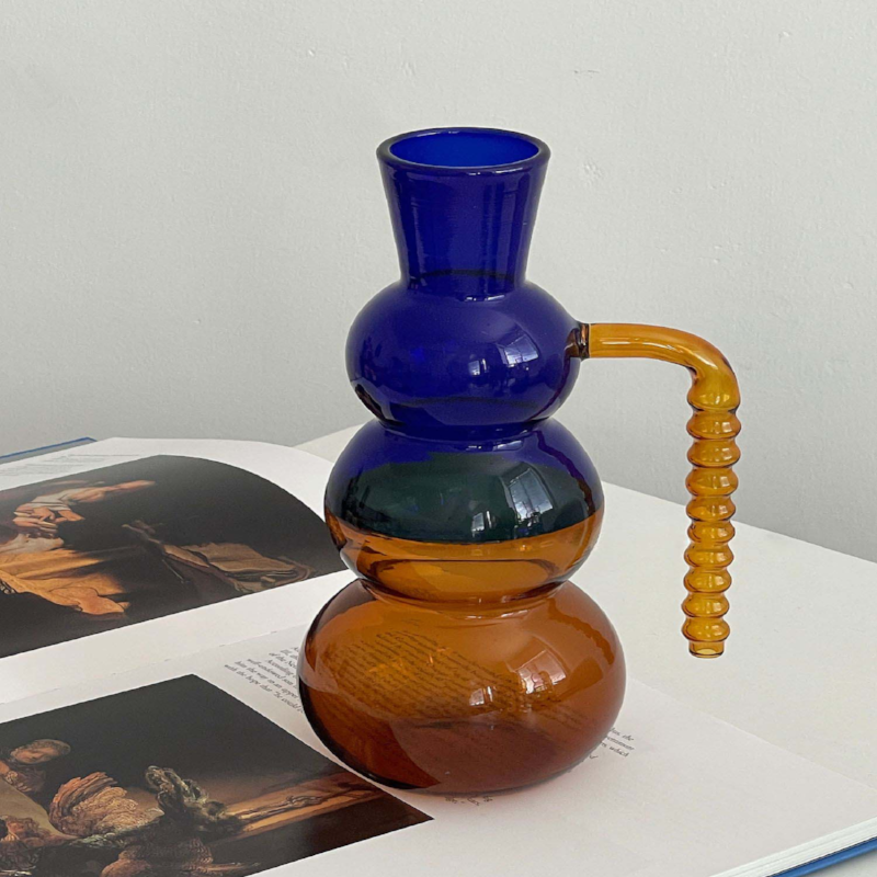 Colorful Ombre Decanter High Kettle Glass Cup 