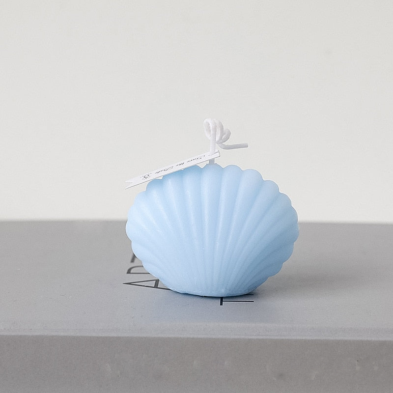 Decorative Accents Scented Candle Sea Shell Shape Soywax