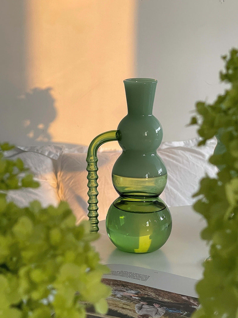 Colorful Ombre Decanter High Kettle Glass Cup 