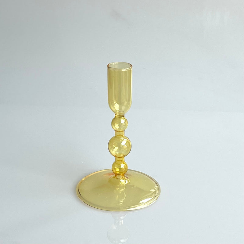 Slim Candlestick Holder Glass Candle Holders 