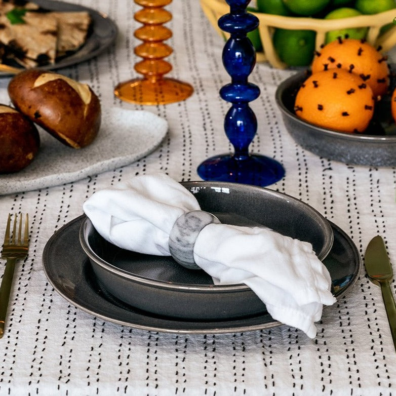 Slate Ceramic Porcelain Dinnerware