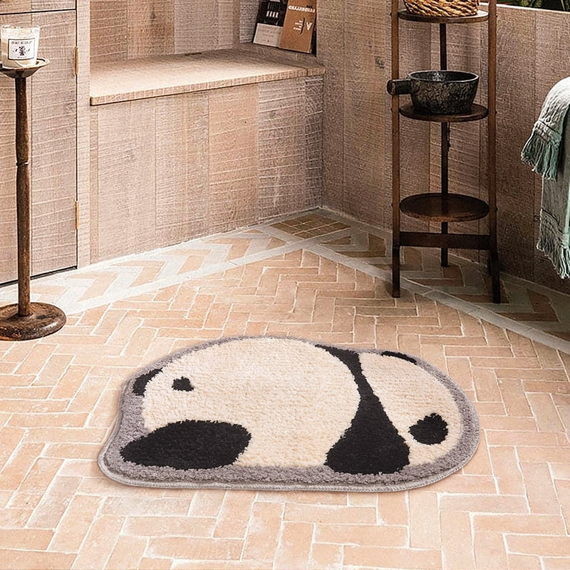 Sleepy Panda Bath Mat