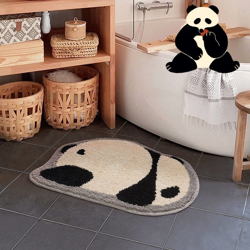 Sleepy Panda Bath Mat