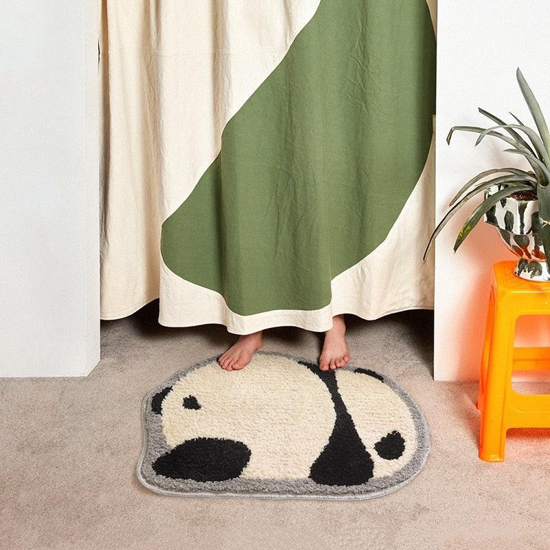 Sleepy Panda Bath Mat