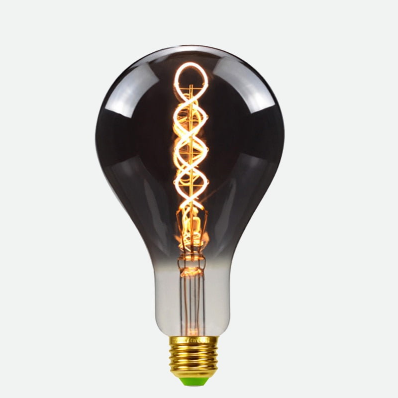 Smoke Led Spiral Filament Edison Bulb