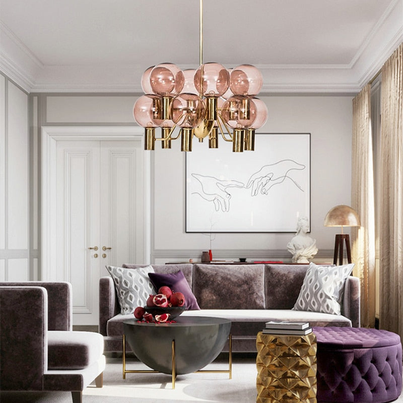 Soiree Glass LED Chandelier