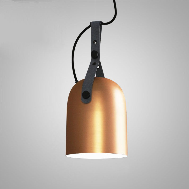 Sonoma Metal & Leather LED Pendant Light