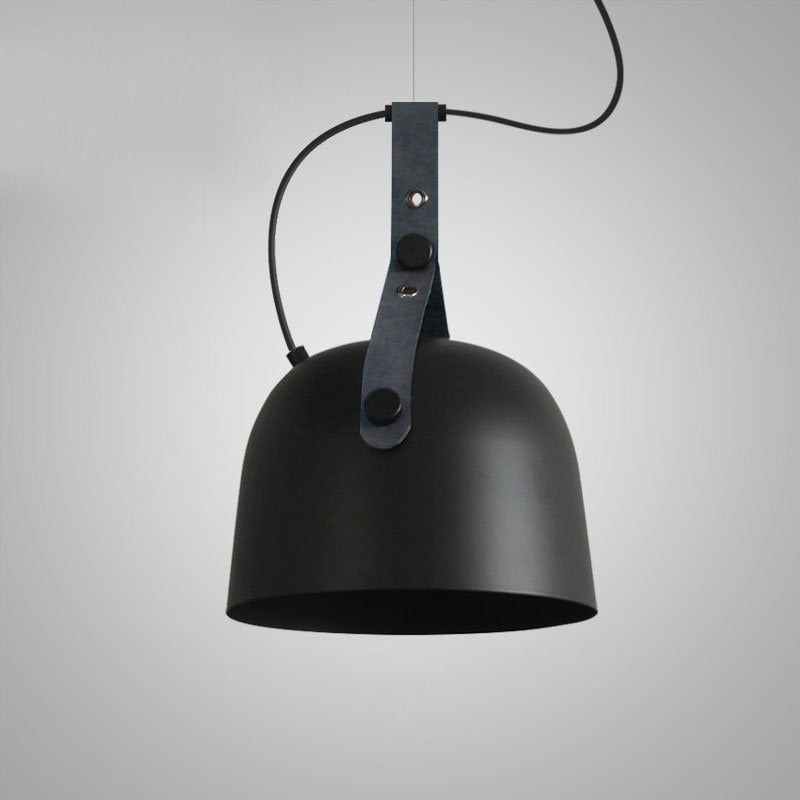 Sonoma Metal & Leather LED Pendant Light