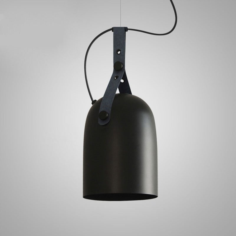 Sonoma Metal & Leather LED Pendant Light