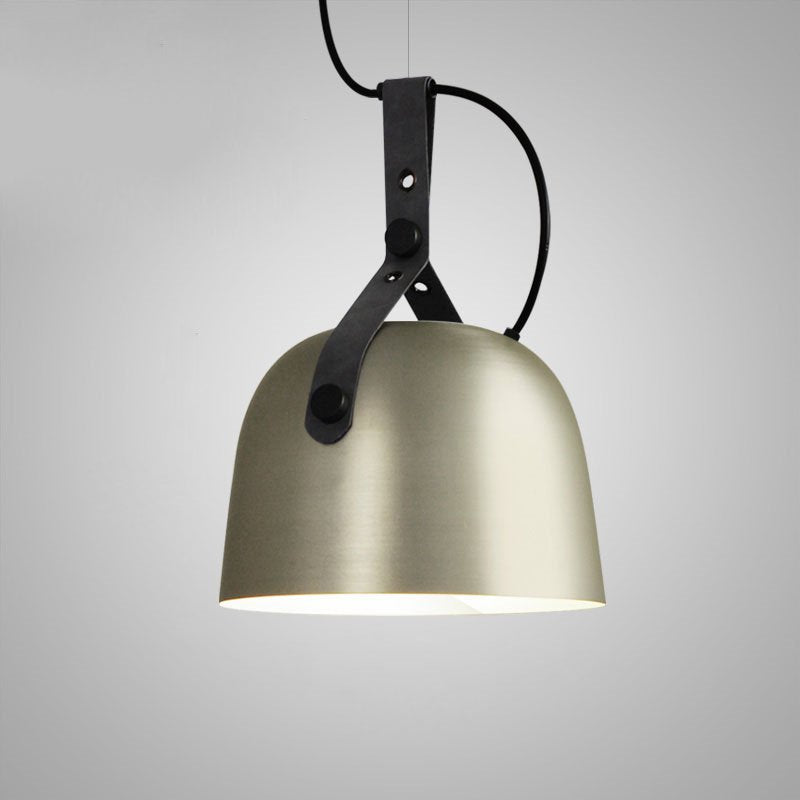 Sonoma Metal & Leather LED Pendant Light