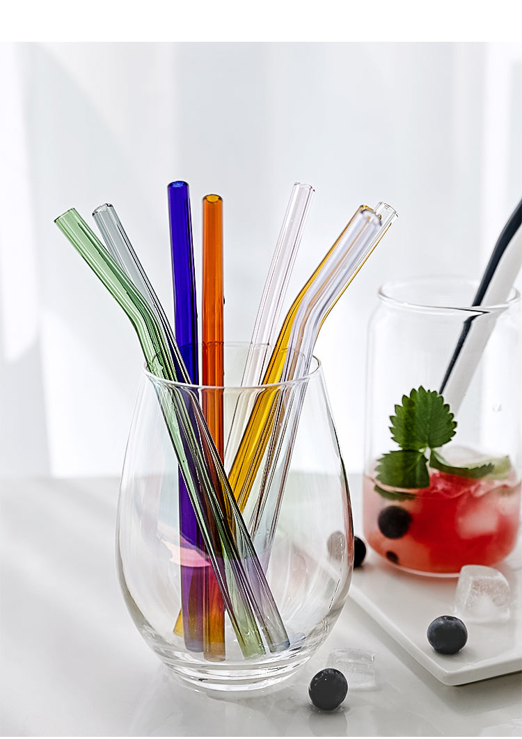 Sorbet Glass Straw 4Pc Set