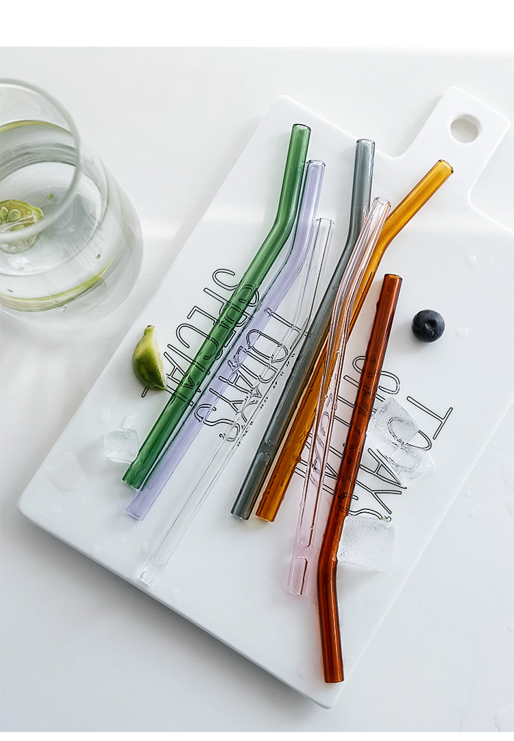 Sorbet Glass Straw 4Pc Set