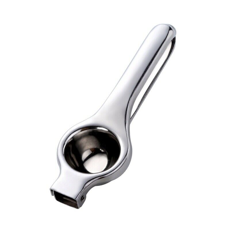 Silver Handheld Metal Lemon Juice Squeezer