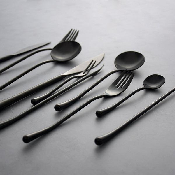 Retro Stainless Steel Cutlery Set