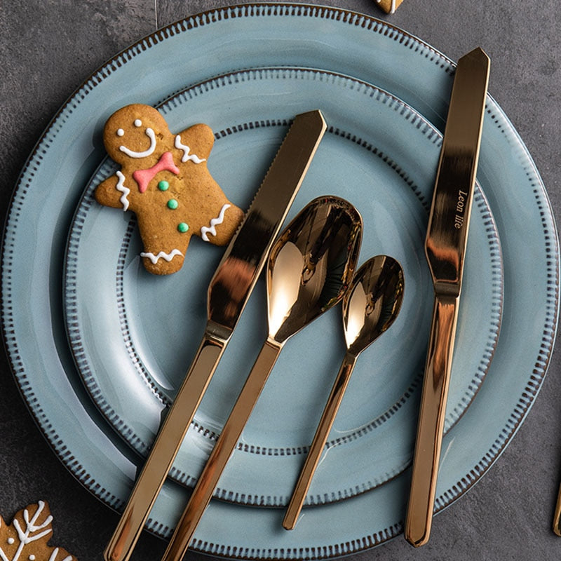 Gray/ White Ceramic Kitchen Plate