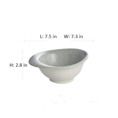 round ceramic grey dinnerware measurements