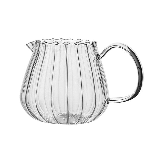 Round Clear Glass Cup