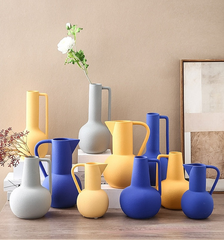 Strom Bright Ceramic Jug & Vase