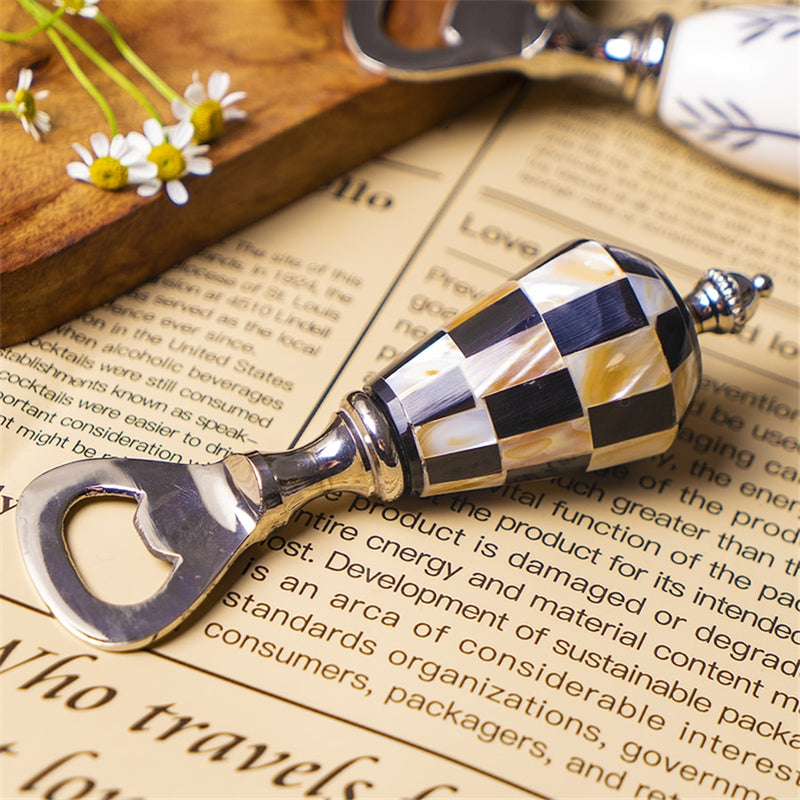 Wooden and Stainless Beer Bottle Opener 