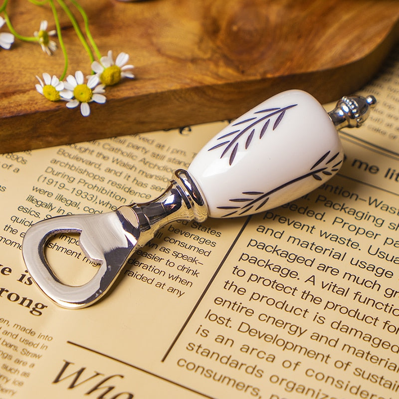 Wooden and Stainless Beer Bottle Opener 