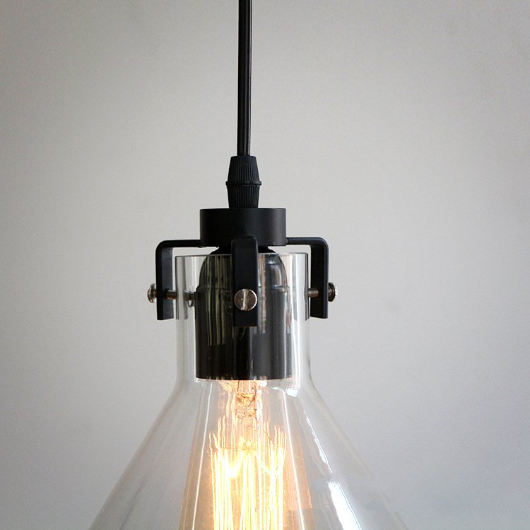 Tao Clear Glass Hanging LED Pendant Light