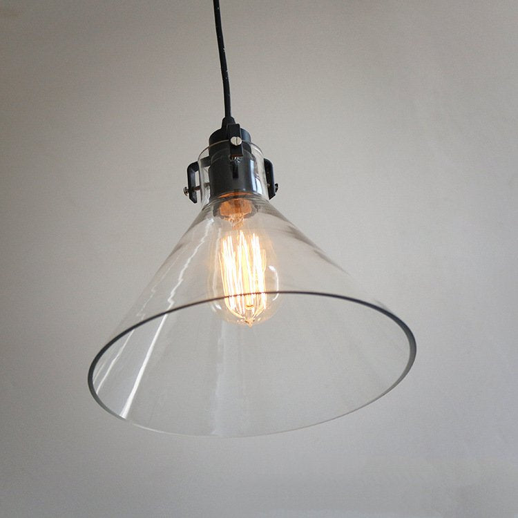 Tao Clear Glass Hanging LED Pendant Light