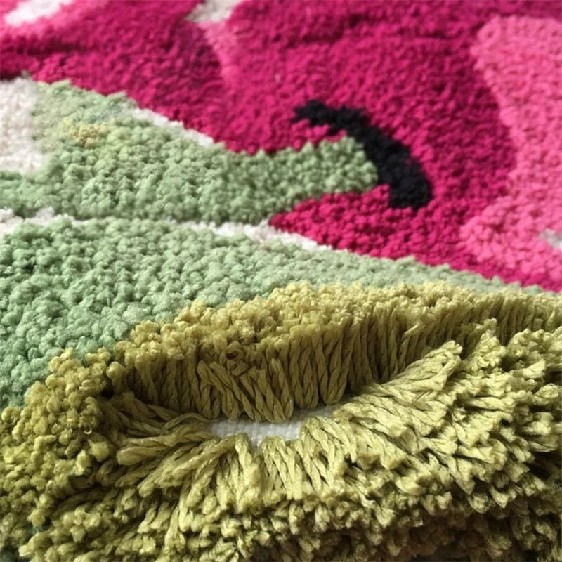 Tart Cherry Tufted Bath Mat