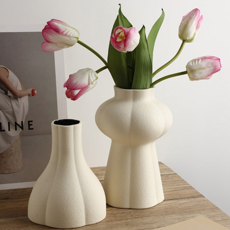 Tuber Rounds Flower Vase