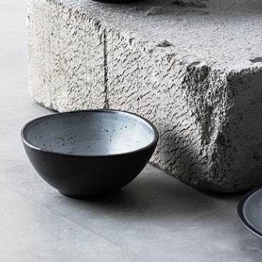 Whipped Pebble Bowl & Platter Set