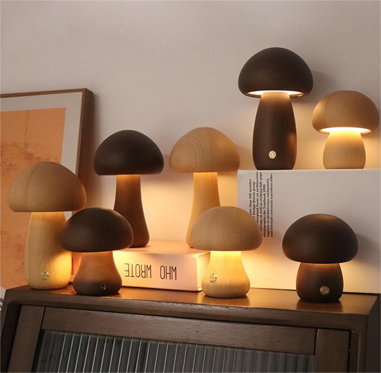 In the Woods Mushroom Cordless Table Lamp