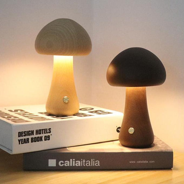 In the Woods Mushroom Cordless Table Lamp