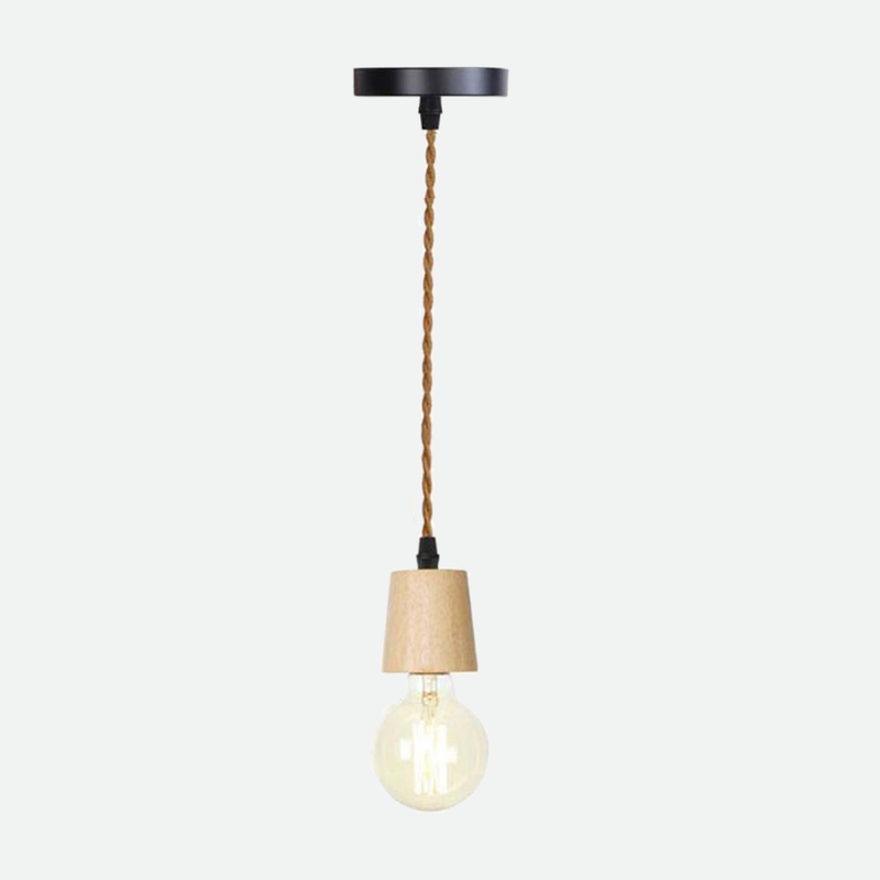 Wood Vintage Pendant Lamp