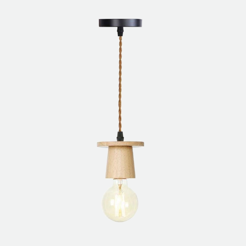 Wood Vintage Pendant Lamp