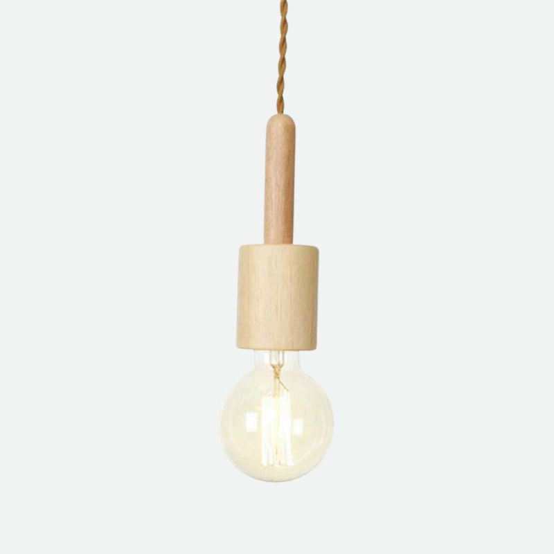 Wood Vintage Pendant Lamp