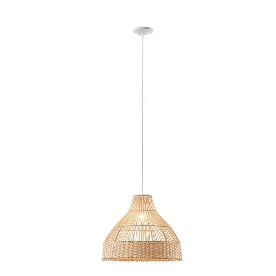 Wren Bell Shaped Bamboo Pendant Lamp