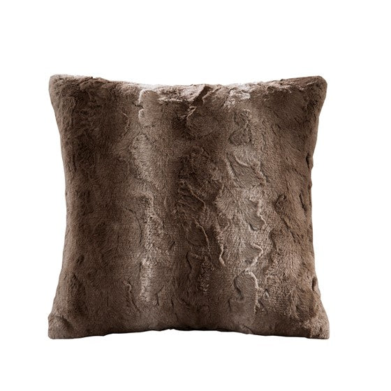 Zuri Faux Fur Square Pillow