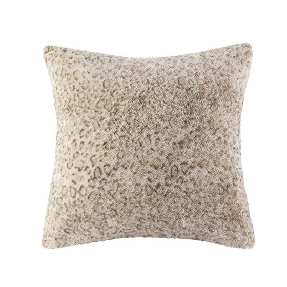 Zuri Faux Fur Square Pillow