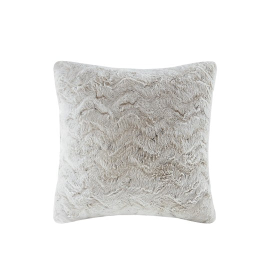 Zuri Faux Fur Square Pillow