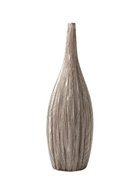 Natural Etch Ceramic Vases