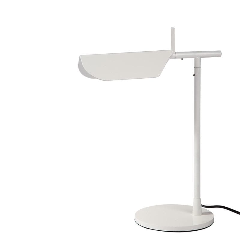 white metallic Post Modern table lamp