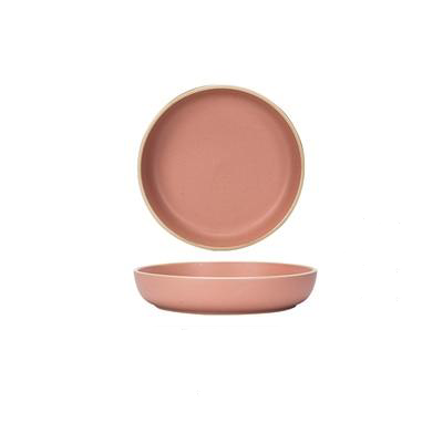 pink blush deep plate