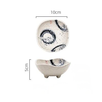 Ceramic Dip Bowls white