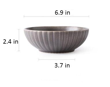 Round Ceramic Plate Measurements