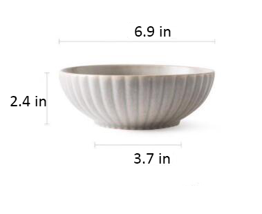 Round Ceramic Plate Measurements