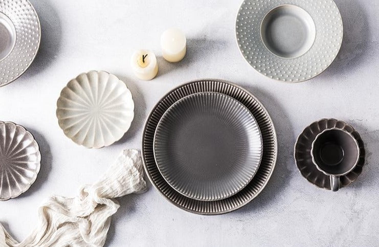 Round Ceramic Plates