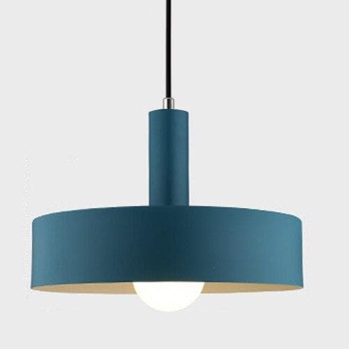 Dark blue pendant shops light